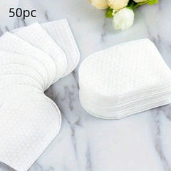 100 Pcs U Type Cotton Pads for Facial Cleaning & Makeup Removal