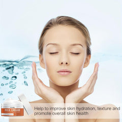 Rice Cream Moisturizer 30g With Hyaluronic Acid Vitamin A Vitamin E