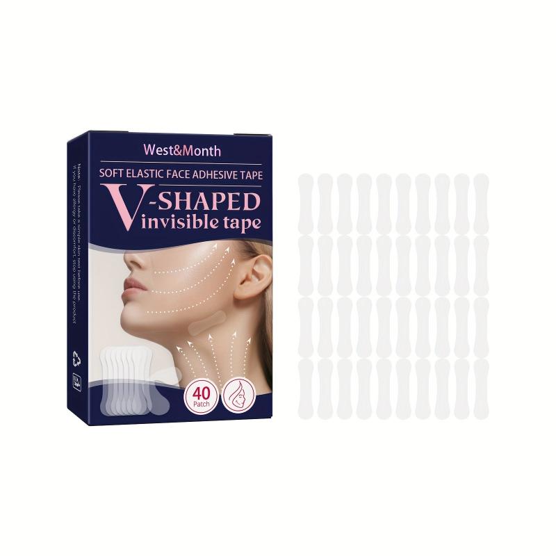 40 Patches Face Lifting Patch Chin V-shaped Melon Firming Comfortable Breathable