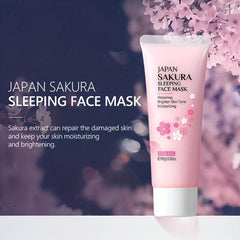 Sakura Sleeping Face Mask Hydrating Repairing Skin Care