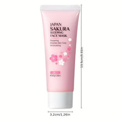 Sakura Sleeping Face Mask Hydrating Repairing Skin Care
