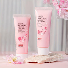 Sakura Sleeping Face Mask Hydrating Repairing Skin Care