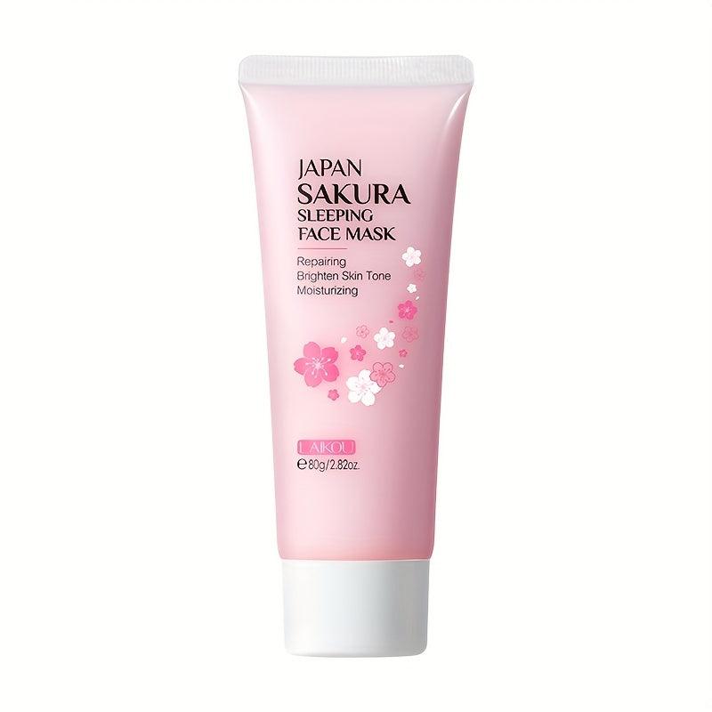 Sakura Sleeping Face Mask Hydrating Repairing Skin Care