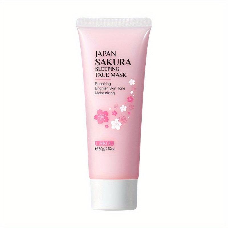 Sakura Sleeping Face Mask Hydrating Repairing Skin Care