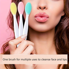 Silicone Lip Brush Tool for Smoother & Fuller Lips