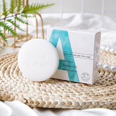 Goat Milk Soap 60g Sea Salt Bar Sandalwood Fragrance Gift Bath Cleansing