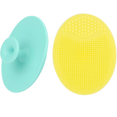 Silicone Face Scrubber 2 Pack Soft Exfoliator & Cleansing Pad