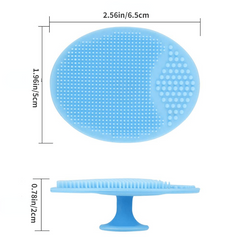 Silicone Face Scrubber 2 Pack Soft Exfoliator & Cleansing Pad