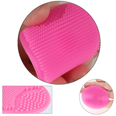 Silicone Face Scrubber 2 Pack Soft Exfoliator & Cleansing Pad