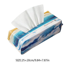 70 Disposable Cotton Face Towels Soft Towel with Pearl Pattern