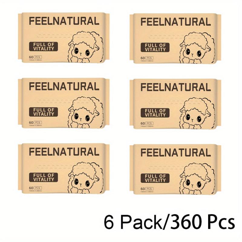 Sensitive Skin Facial Dry Wipes - Deep Cleansing Make up & Face Wipes