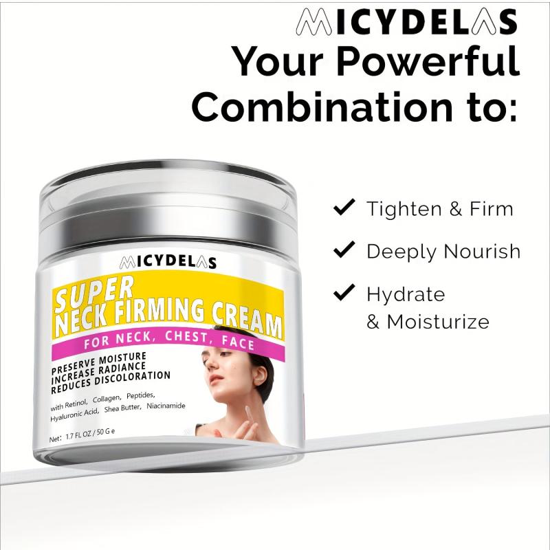 Neck Firming Cream Tighten Saggy Skin Improve Collagen Moisturize