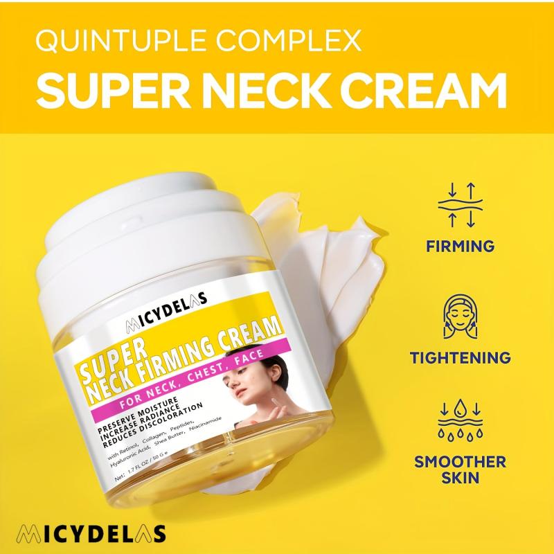 Neck Firming Cream Tighten Saggy Skin Improve Collagen Moisturize