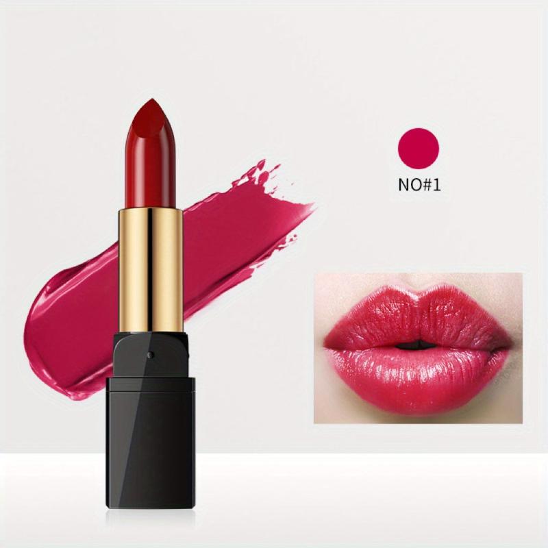 Delicate Lip Care Student Lipstick, 6 Colors Optional, Charming Makeup