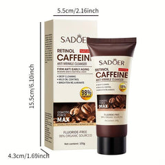 Retinol Caffeine Facial Cleanser 100g Face Cleaning & Moisturizing