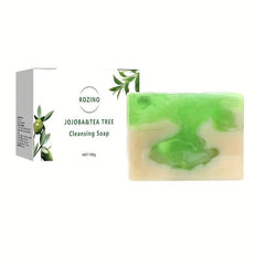 Jojoba & Tea Tree Exfoliating Soap Acne Dark Spots Circles Pores