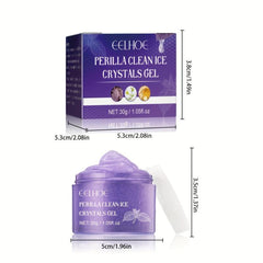 Perilla Clean Gel Cream Cleanser Facial Cleansing Pore Softens Skin Wash