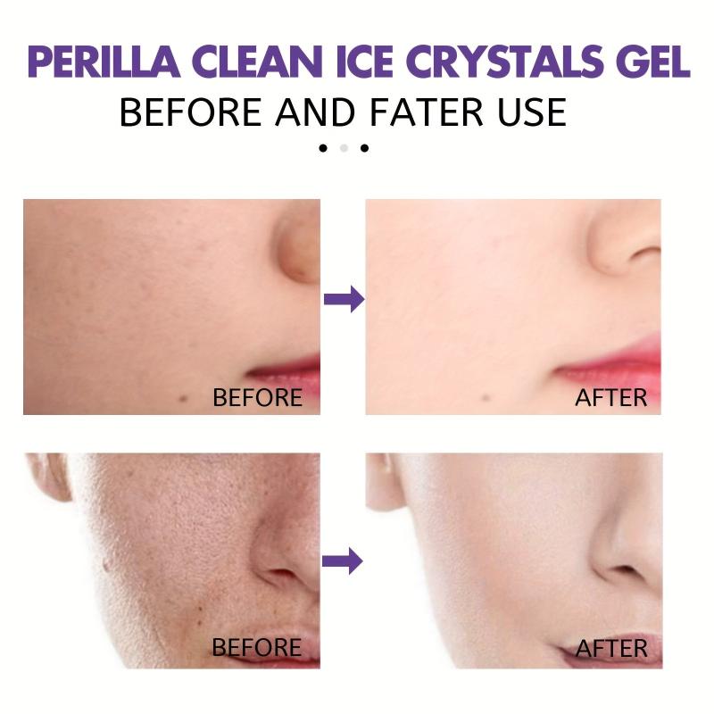 Perilla Clean Gel Cream Cleanser Facial Cleansing Pore Softens Skin Wash