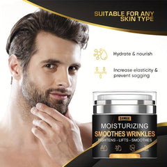 Men's Moisturizing Face Cream for Youthful Glow
