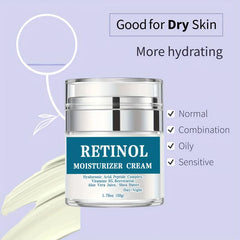 Anti Aging Retinol Cream with Peptides & Hyaluronic Acid 1.76 Oz