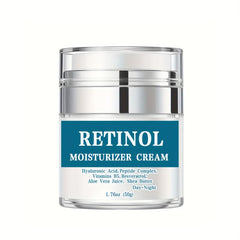 Anti Aging Retinol Cream with Peptides & Hyaluronic Acid 1.76 Oz