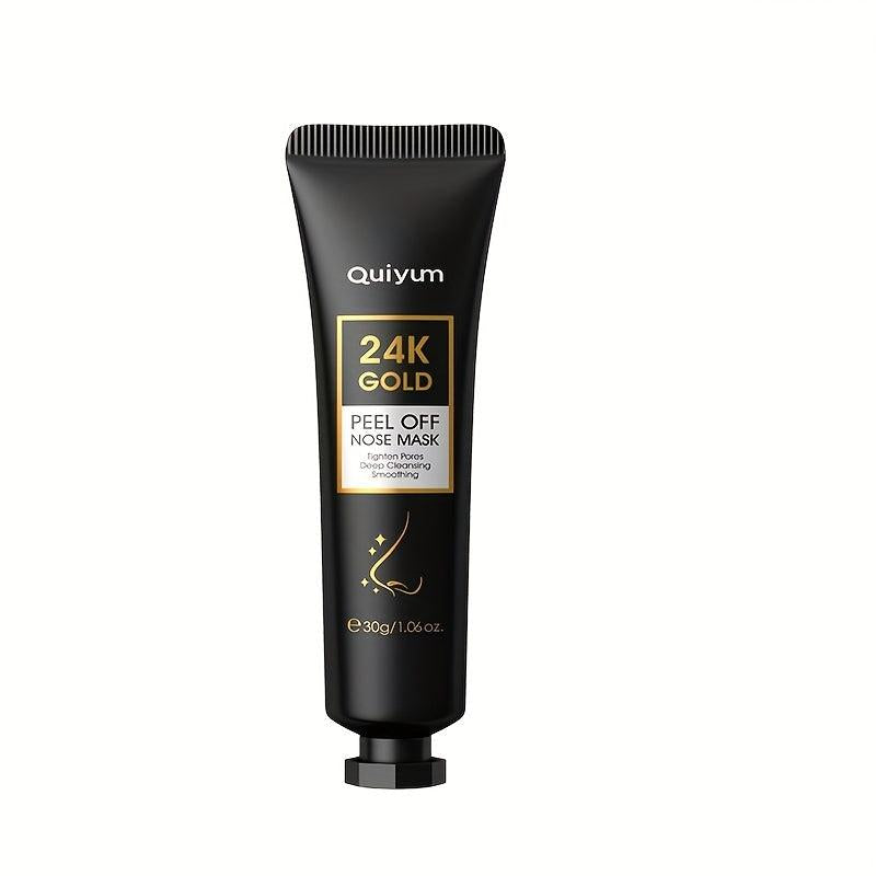 24K Golden Tear off Nose Mask Deep Cleansing Hydrating Moisturizing Facial Skin
