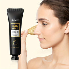 24K Golden Tear off Nose Mask Deep Cleansing Hydrating Moisturizing Facial Skin