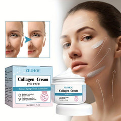 2pcs 30g Collagen Night Cream Moisturize Tighten Skin Elastici