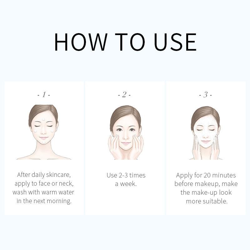 Hydrating Seaweed Sleep Mask Moisturizes and Firms Skin