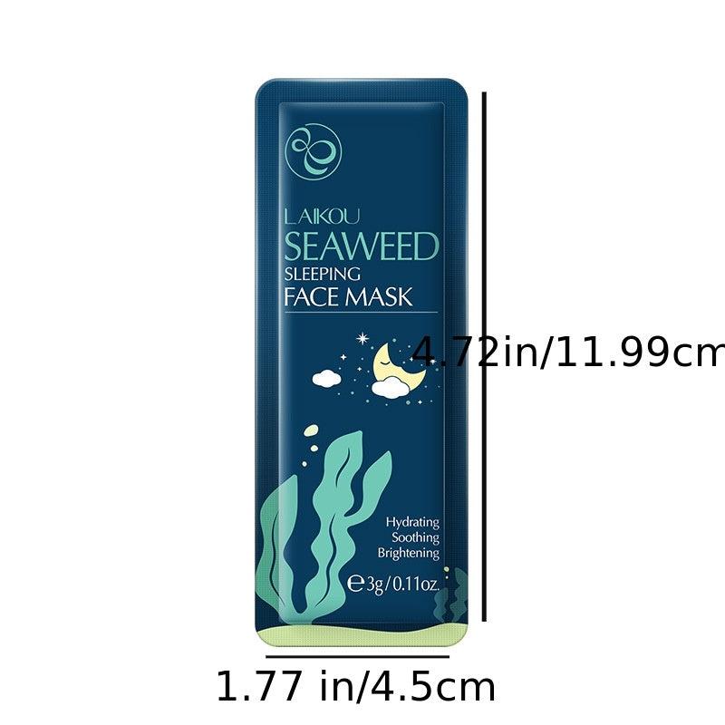 Hydrating Seaweed Sleep Mask Moisturizes and Firms Skin