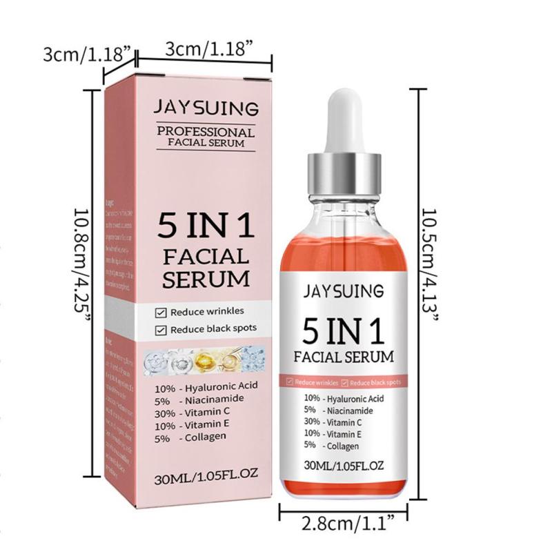 5-In-1 Face Serum for Firming Skin & Reducing Wrinkles