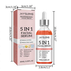 5-In-1 Face Serum for Firming Skin & Reducing Wrinkles