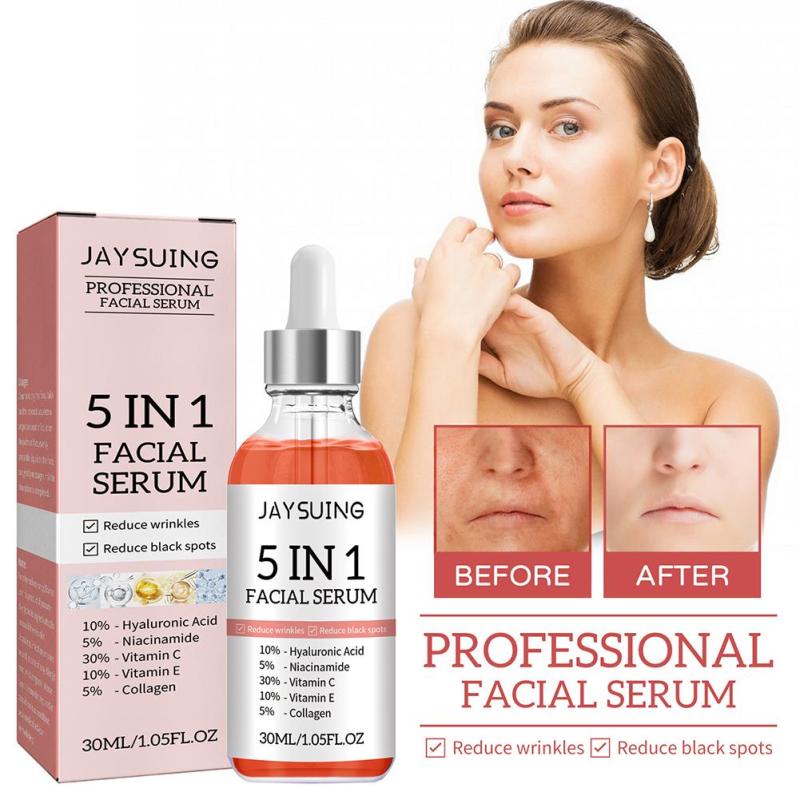 5-In-1 Face Serum for Firming Skin & Reducing Wrinkles