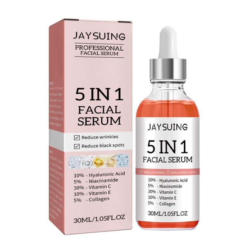 5-In-1 Face Serum for Firming Skin & Reducing Wrinkles