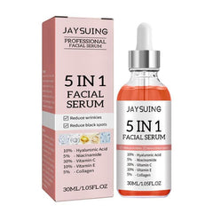 5-In-1 Face Serum for Firming Skin & Reducing Wrinkles