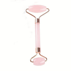 Pink Acrylic Face Roller for Improved Circulation