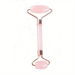 Pink Acrylic Face Roller for Improved Circulation