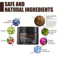 Retinol Cream with Collagen Repair - Wrinkle Smoothing Night Moisturizer