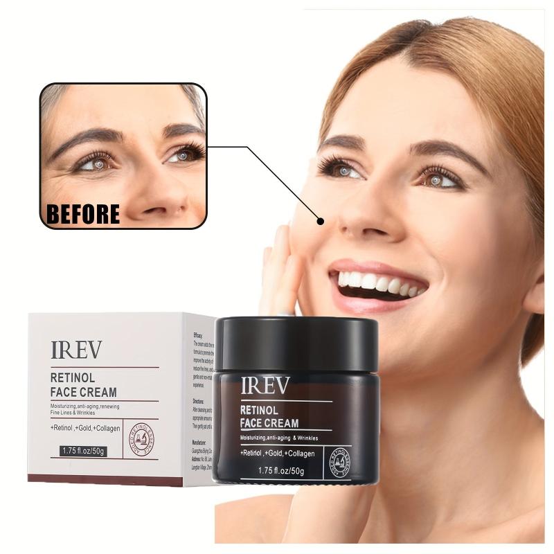 Retinol Cream with Collagen Repair - Wrinkle Smoothing Night Moisturizer