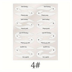 Professional Cat Eye Stencil Set for Beginners