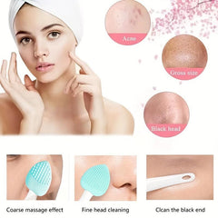 Silicone Face Cleansing Brush for Sensitive Skin