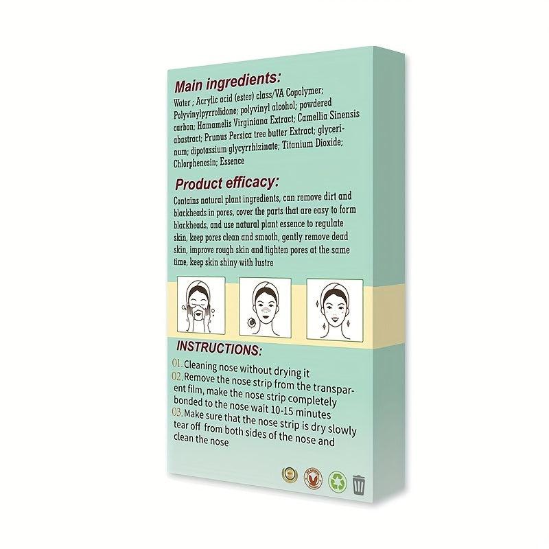 Green Blackhead Remover Nose Patch 20pcs box Deep Cleansing Pores