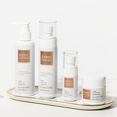 Face Skin Care Set: Wash, Toner, Mist, Serum, Cream