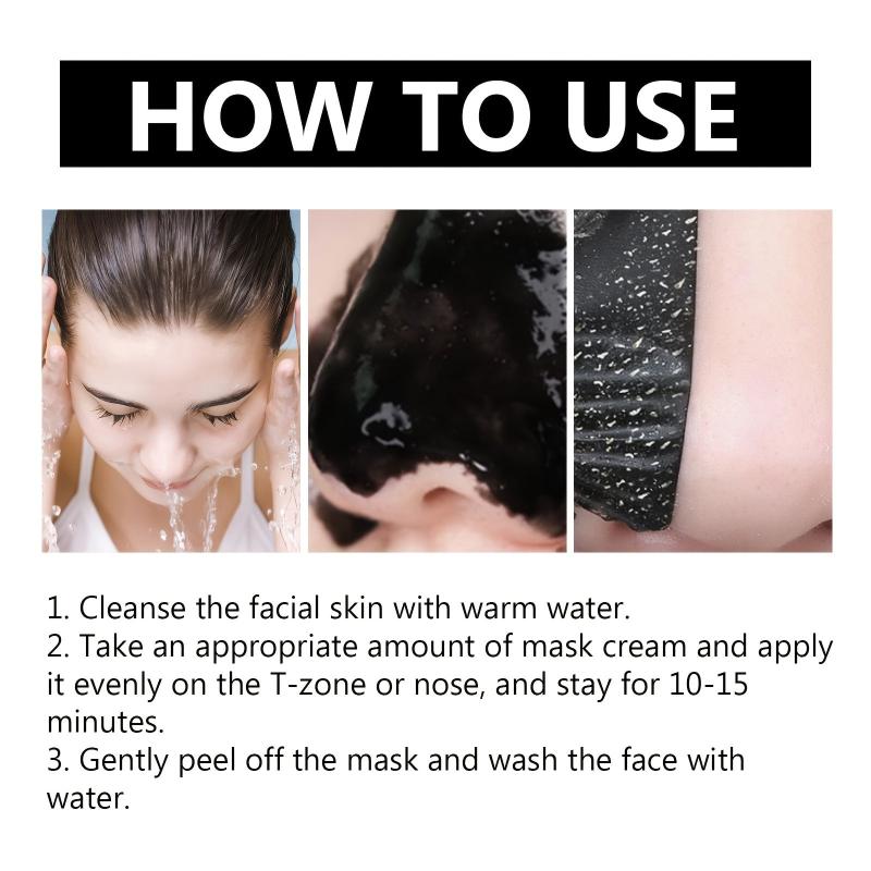 Blackhead Remover Mask Peel Off Face Mask Deep Cleansing 60ml