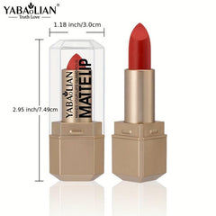 6 Matte Lipstick Set Waterproof Long Lasting High Pigment Lip Makeup