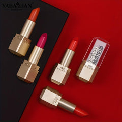 6 Matte Lipstick Set Waterproof Long Lasting High Pigment Lip Makeup