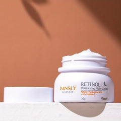 Retinol Night Cream 30g Hyaluronic Acid for Skin Plumpness