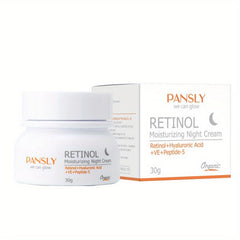 Retinol Night Cream 30g Hyaluronic Acid for Skin Plumpness