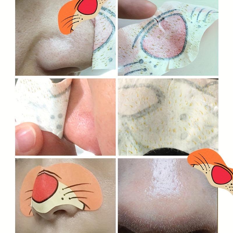 Nose Strip 8 Pcs Nose Patch Smooth Skin Non-irritating Remove Blackheads