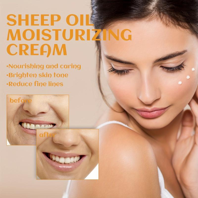 Sheep Moisturizing Cream 100g Reduce Wrinkles Hydrating Gentle Nourishing Skin